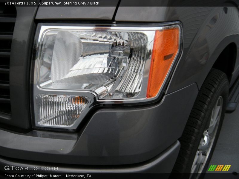 Sterling Grey / Black 2014 Ford F150 STX SuperCrew