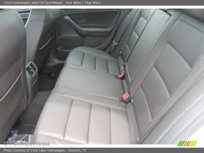 Pure White / Titan Black 2014 Volkswagen Jetta TDI SportWagen