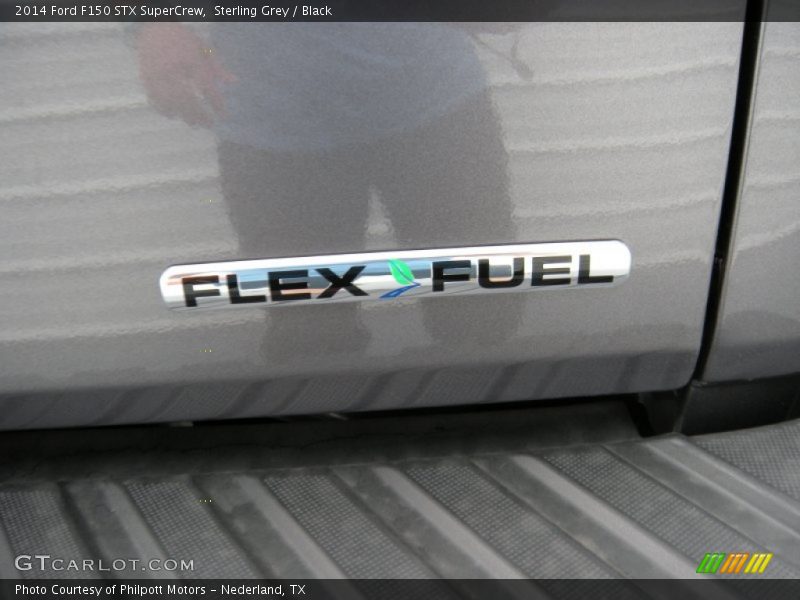 Sterling Grey / Black 2014 Ford F150 STX SuperCrew