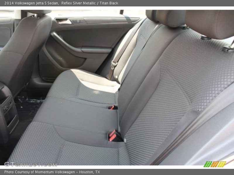 Reflex Silver Metallic / Titan Black 2014 Volkswagen Jetta S Sedan