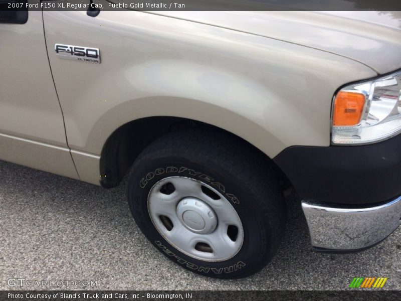 Pueblo Gold Metallic / Tan 2007 Ford F150 XL Regular Cab