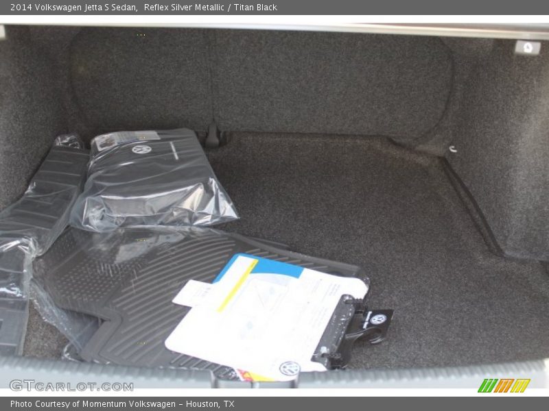 Reflex Silver Metallic / Titan Black 2014 Volkswagen Jetta S Sedan