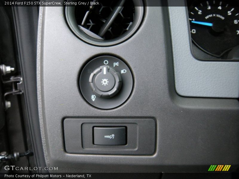 Sterling Grey / Black 2014 Ford F150 STX SuperCrew