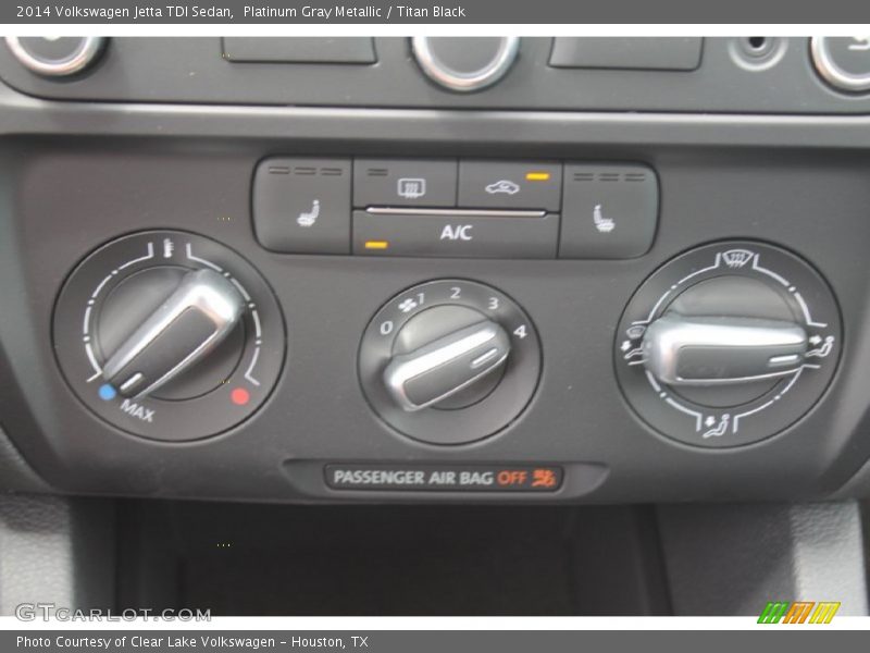 Platinum Gray Metallic / Titan Black 2014 Volkswagen Jetta TDI Sedan