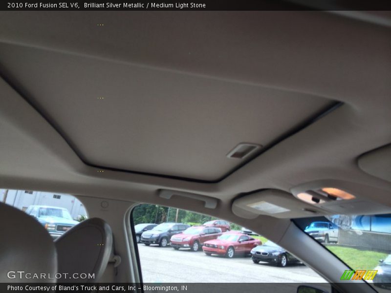 Brilliant Silver Metallic / Medium Light Stone 2010 Ford Fusion SEL V6
