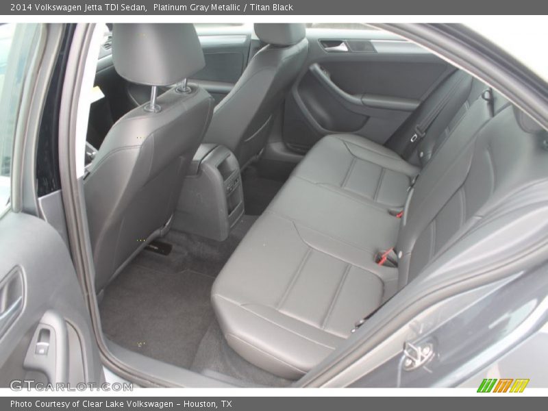 Platinum Gray Metallic / Titan Black 2014 Volkswagen Jetta TDI Sedan