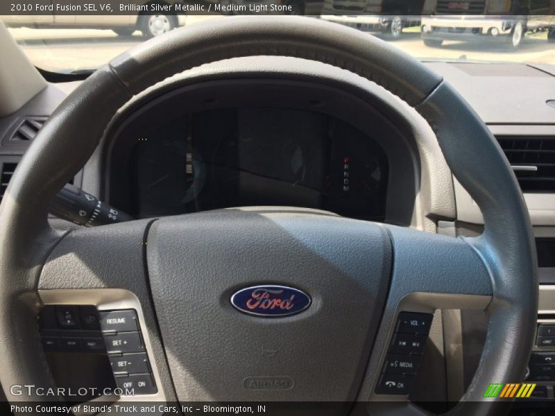 Brilliant Silver Metallic / Medium Light Stone 2010 Ford Fusion SEL V6