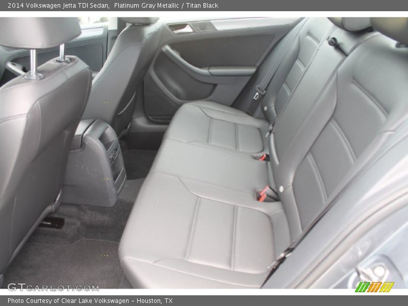 Platinum Gray Metallic / Titan Black 2014 Volkswagen Jetta TDI Sedan