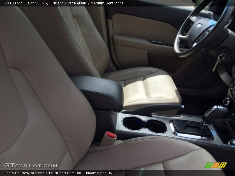 Brilliant Silver Metallic / Medium Light Stone 2010 Ford Fusion SEL V6