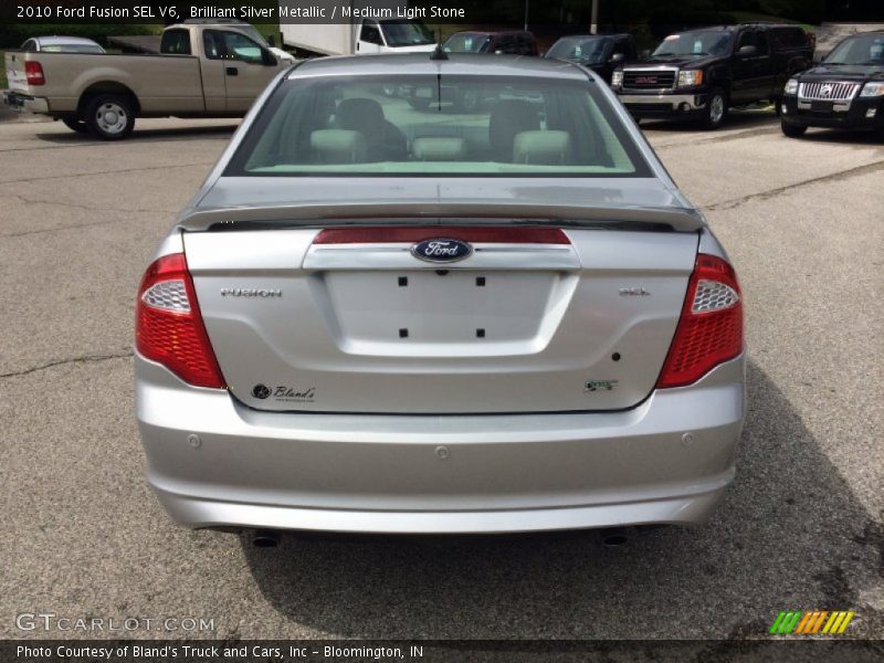 Brilliant Silver Metallic / Medium Light Stone 2010 Ford Fusion SEL V6