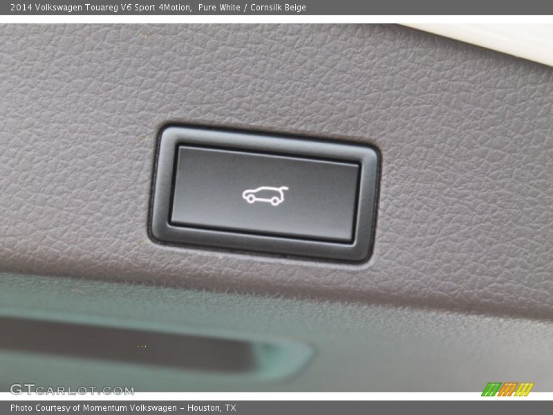 Pure White / Cornsilk Beige 2014 Volkswagen Touareg V6 Sport 4Motion