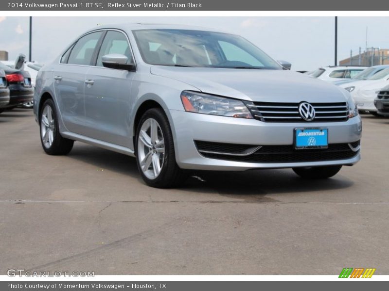 Reflex Silver Metallic / Titan Black 2014 Volkswagen Passat 1.8T SE