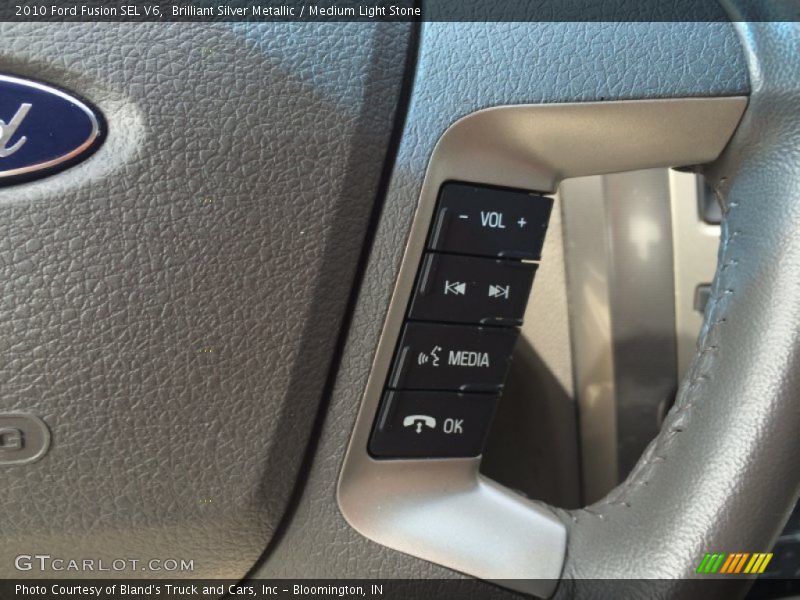 Brilliant Silver Metallic / Medium Light Stone 2010 Ford Fusion SEL V6