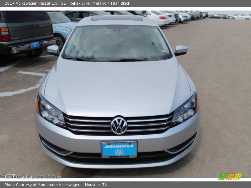 Reflex Silver Metallic / Titan Black 2014 Volkswagen Passat 1.8T SE