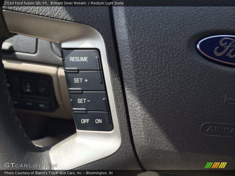Brilliant Silver Metallic / Medium Light Stone 2010 Ford Fusion SEL V6