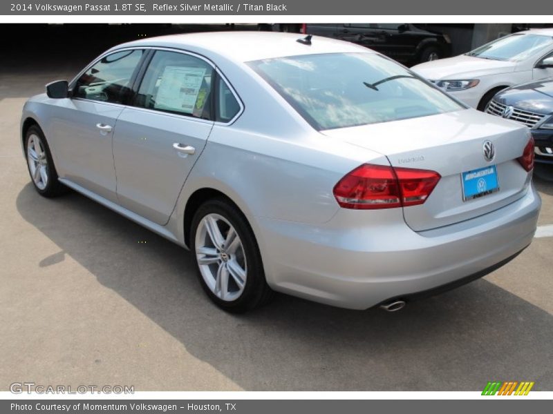 Reflex Silver Metallic / Titan Black 2014 Volkswagen Passat 1.8T SE