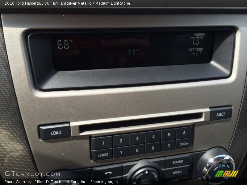 Brilliant Silver Metallic / Medium Light Stone 2010 Ford Fusion SEL V6