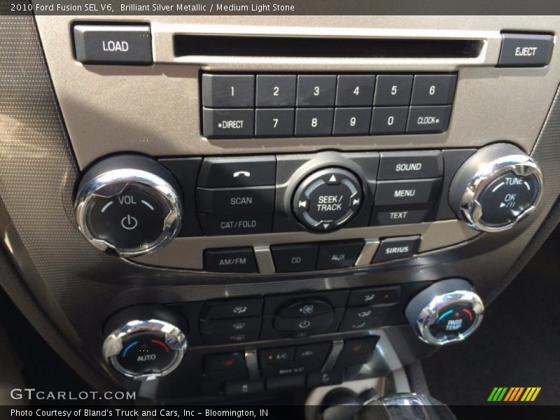 Brilliant Silver Metallic / Medium Light Stone 2010 Ford Fusion SEL V6