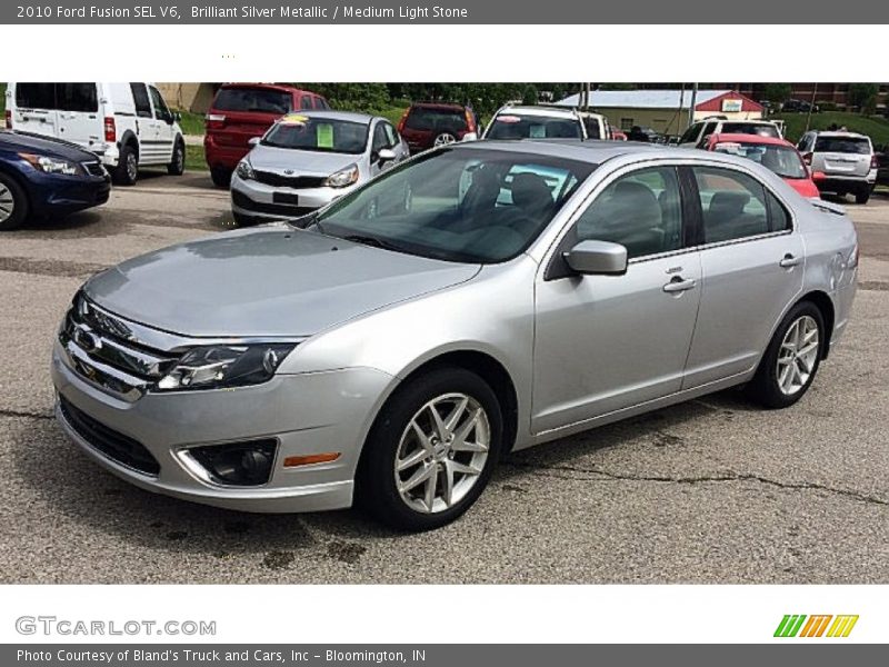Brilliant Silver Metallic / Medium Light Stone 2010 Ford Fusion SEL V6