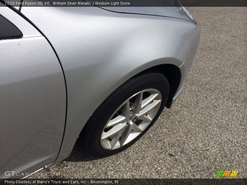 Brilliant Silver Metallic / Medium Light Stone 2010 Ford Fusion SEL V6