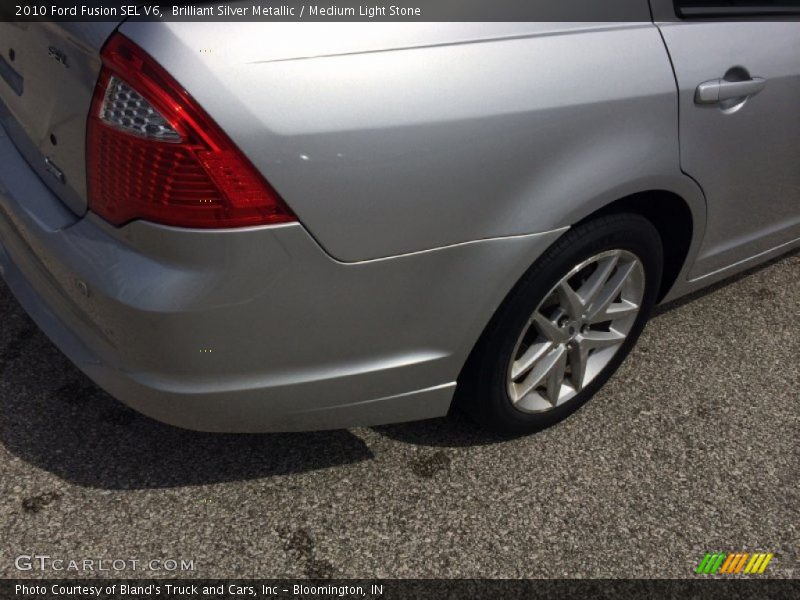 Brilliant Silver Metallic / Medium Light Stone 2010 Ford Fusion SEL V6