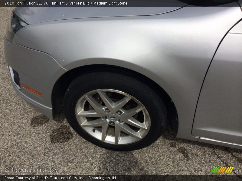 Brilliant Silver Metallic / Medium Light Stone 2010 Ford Fusion SEL V6