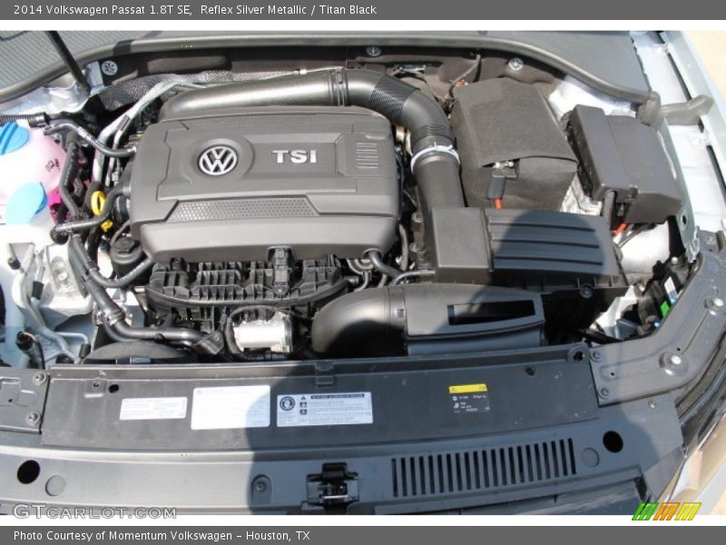 Reflex Silver Metallic / Titan Black 2014 Volkswagen Passat 1.8T SE
