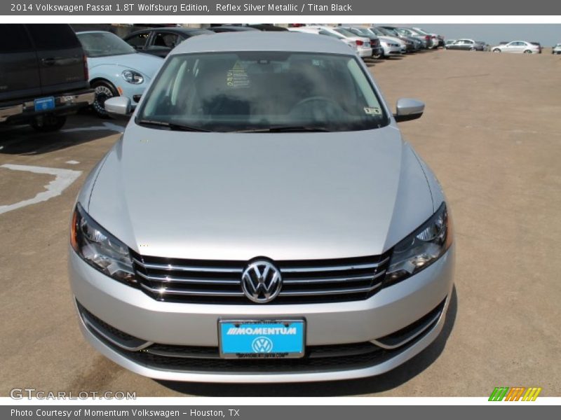 Reflex Silver Metallic / Titan Black 2014 Volkswagen Passat 1.8T Wolfsburg Edition