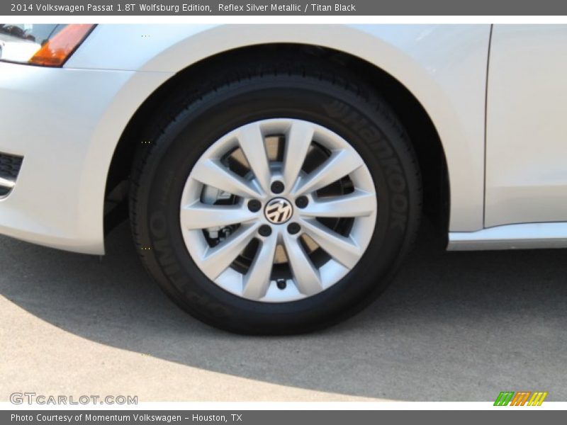 Reflex Silver Metallic / Titan Black 2014 Volkswagen Passat 1.8T Wolfsburg Edition