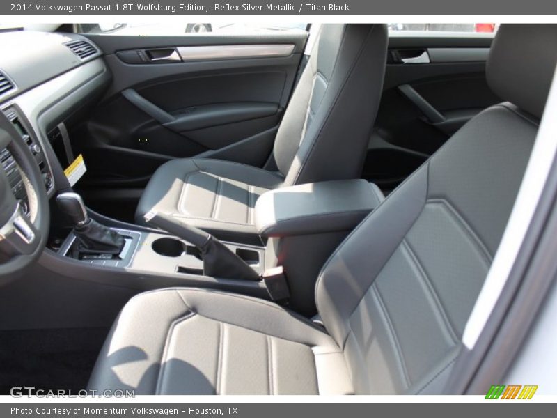 Reflex Silver Metallic / Titan Black 2014 Volkswagen Passat 1.8T Wolfsburg Edition