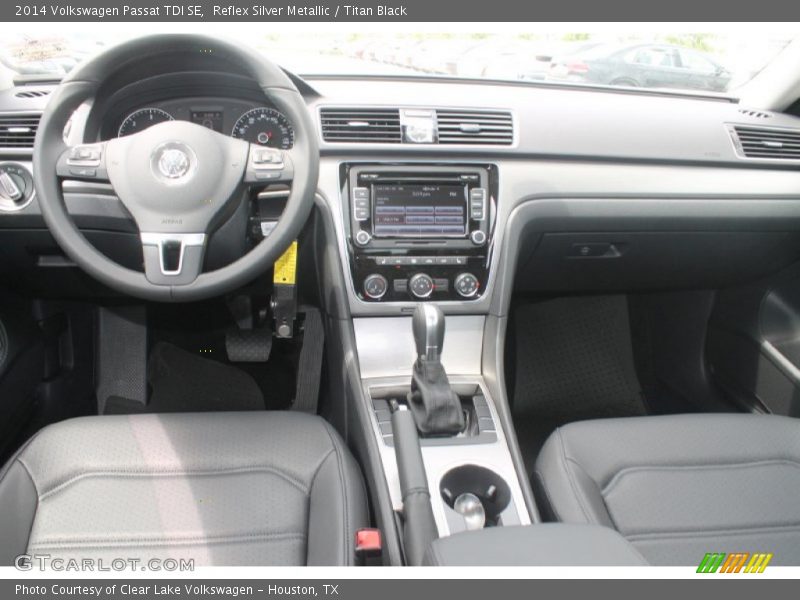 Reflex Silver Metallic / Titan Black 2014 Volkswagen Passat TDI SE