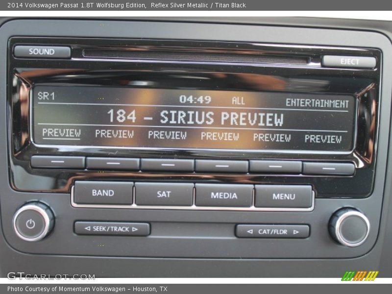 Reflex Silver Metallic / Titan Black 2014 Volkswagen Passat 1.8T Wolfsburg Edition