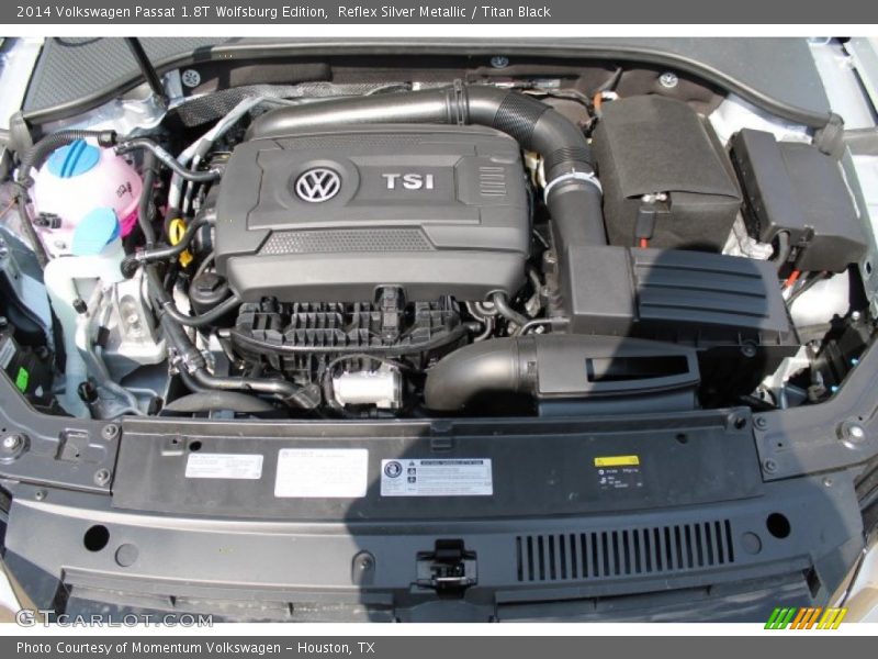 Reflex Silver Metallic / Titan Black 2014 Volkswagen Passat 1.8T Wolfsburg Edition