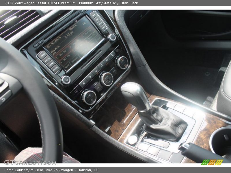 Platinum Gray Metallic / Titan Black 2014 Volkswagen Passat TDI SEL Premium