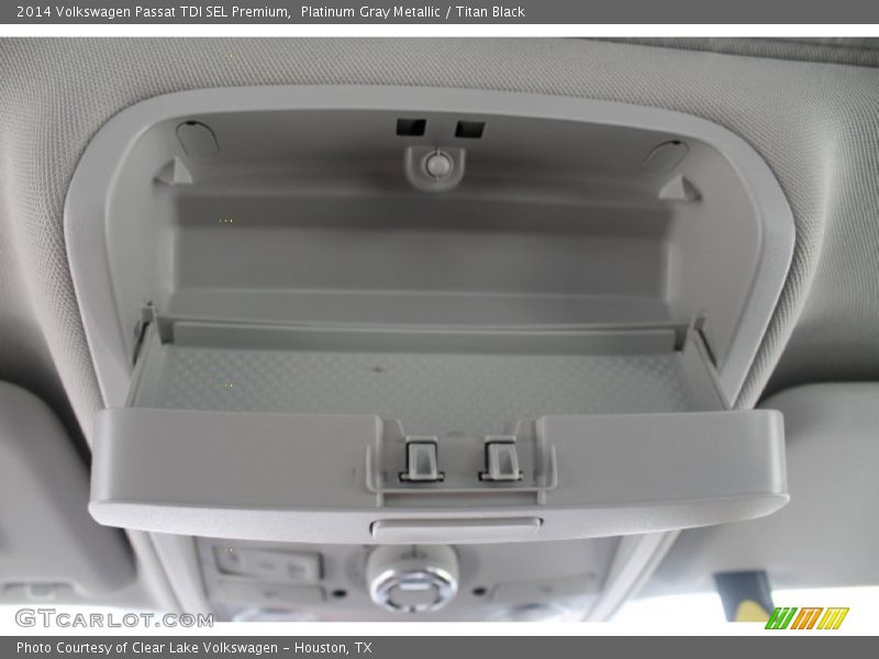 Platinum Gray Metallic / Titan Black 2014 Volkswagen Passat TDI SEL Premium