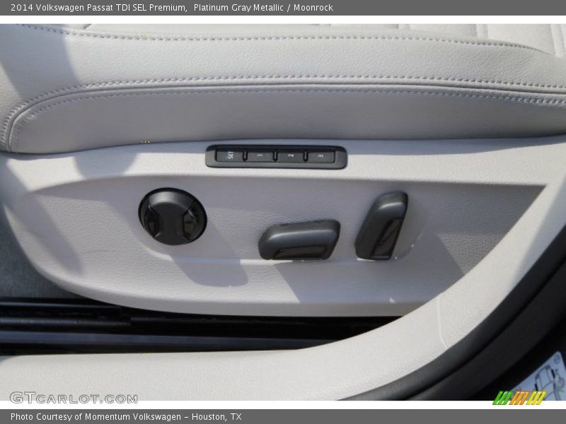 Platinum Gray Metallic / Moonrock 2014 Volkswagen Passat TDI SEL Premium