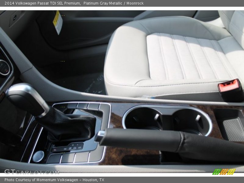 Platinum Gray Metallic / Moonrock 2014 Volkswagen Passat TDI SEL Premium