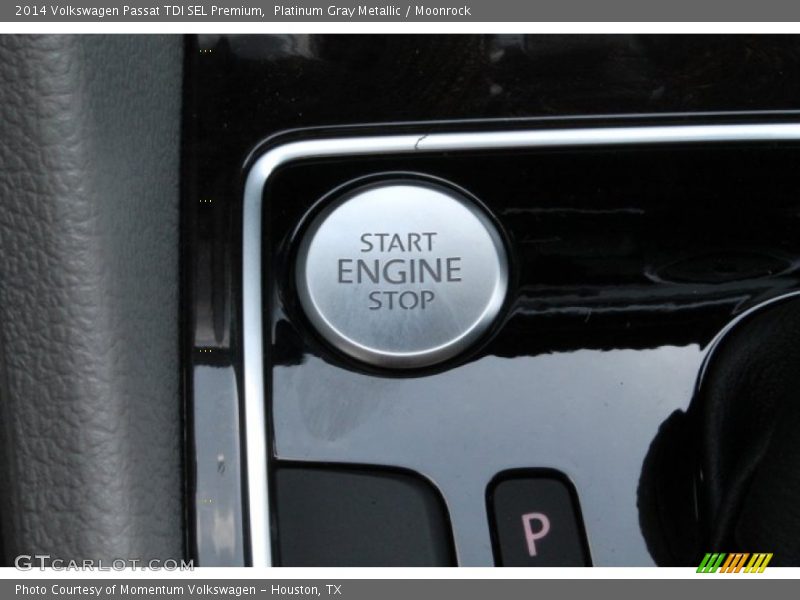 Platinum Gray Metallic / Moonrock 2014 Volkswagen Passat TDI SEL Premium