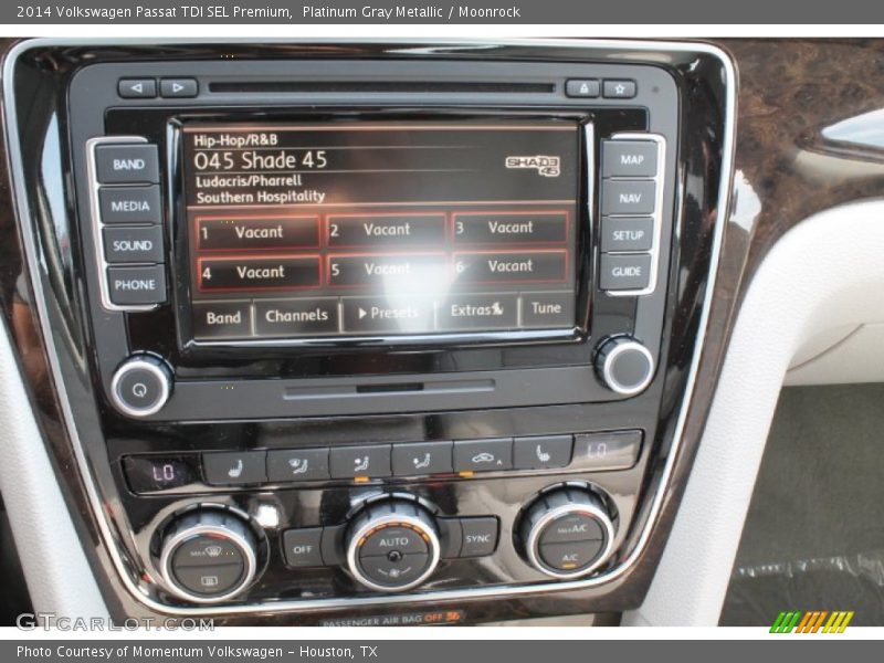 Platinum Gray Metallic / Moonrock 2014 Volkswagen Passat TDI SEL Premium