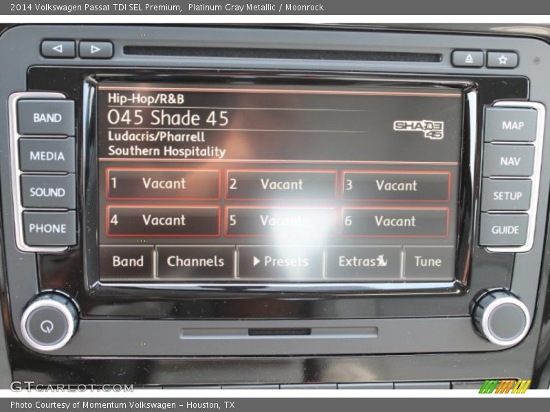 Platinum Gray Metallic / Moonrock 2014 Volkswagen Passat TDI SEL Premium