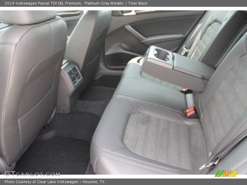 Platinum Gray Metallic / Titan Black 2014 Volkswagen Passat TDI SEL Premium