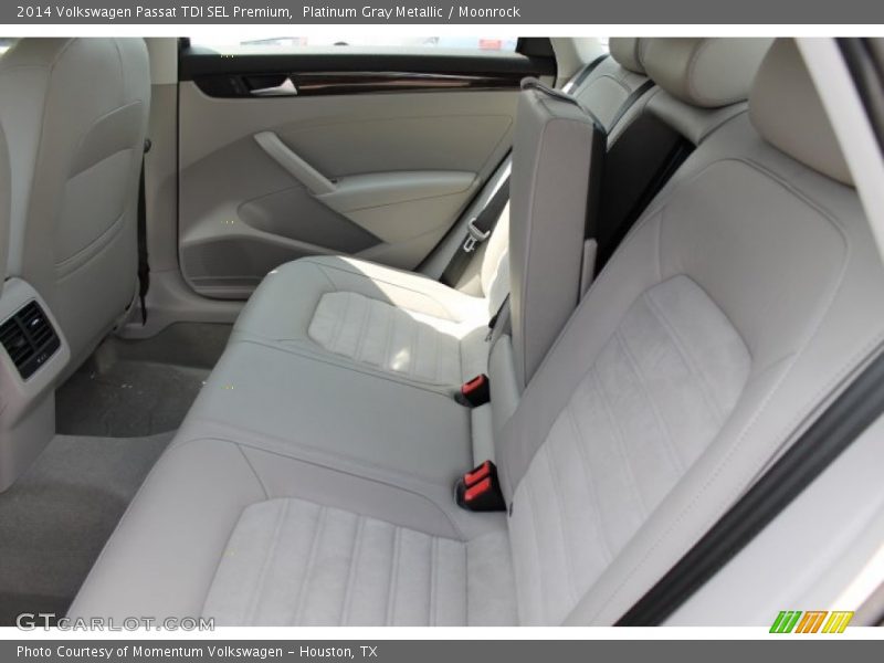Platinum Gray Metallic / Moonrock 2014 Volkswagen Passat TDI SEL Premium