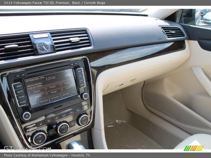 Black / Cornsilk Beige 2014 Volkswagen Passat TDI SEL Premium