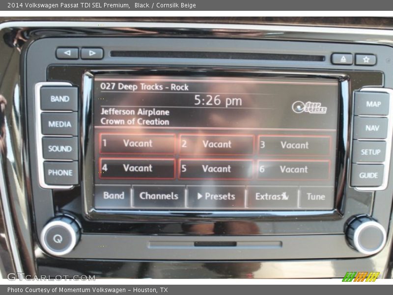 Black / Cornsilk Beige 2014 Volkswagen Passat TDI SEL Premium