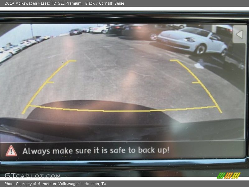 Black / Cornsilk Beige 2014 Volkswagen Passat TDI SEL Premium