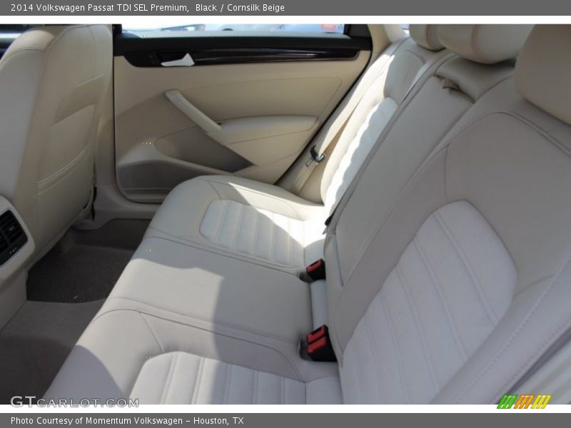 Black / Cornsilk Beige 2014 Volkswagen Passat TDI SEL Premium