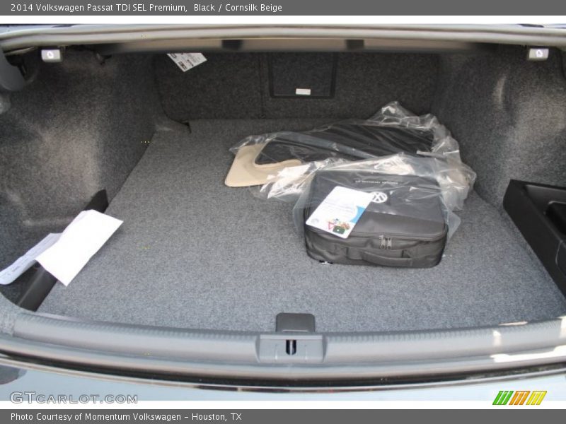 Black / Cornsilk Beige 2014 Volkswagen Passat TDI SEL Premium