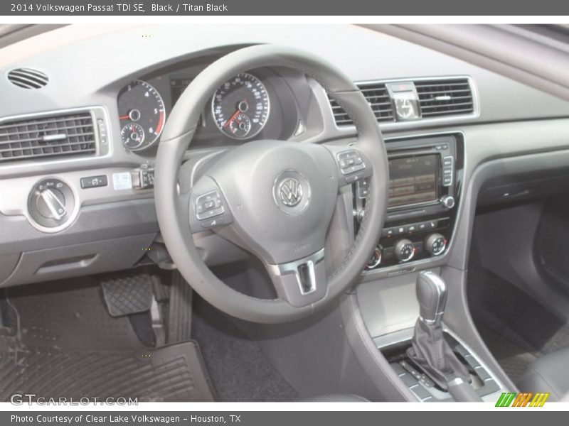 Black / Titan Black 2014 Volkswagen Passat TDI SE