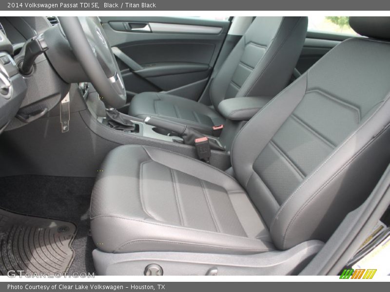 Black / Titan Black 2014 Volkswagen Passat TDI SE
