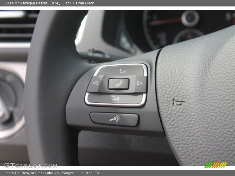 Black / Titan Black 2014 Volkswagen Passat TDI SE